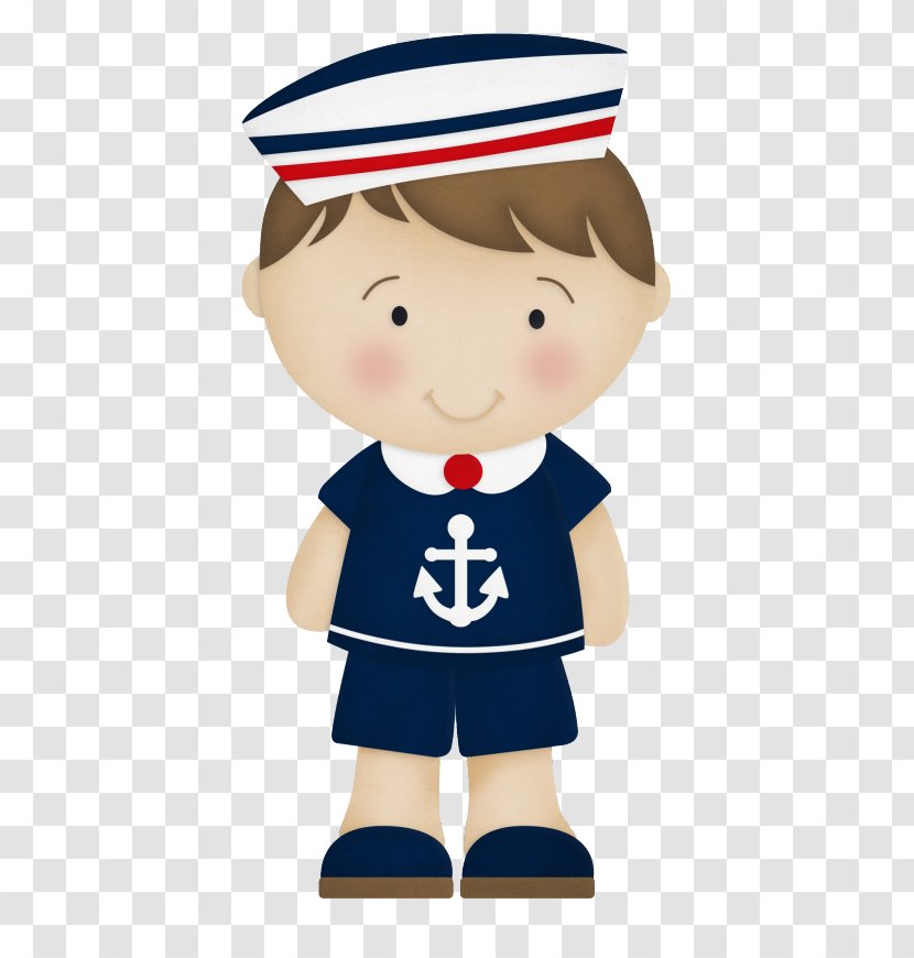 Clip Art Drawing Sailor Boy - Suit - Figurine Transparent PNG