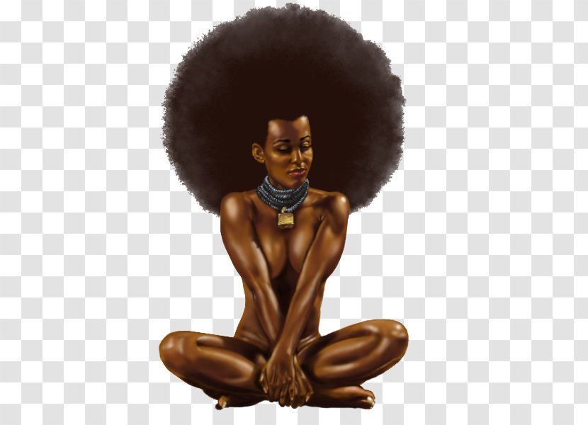 Black Feminism African American Woman - Natural Hair Movement Transparent PNG