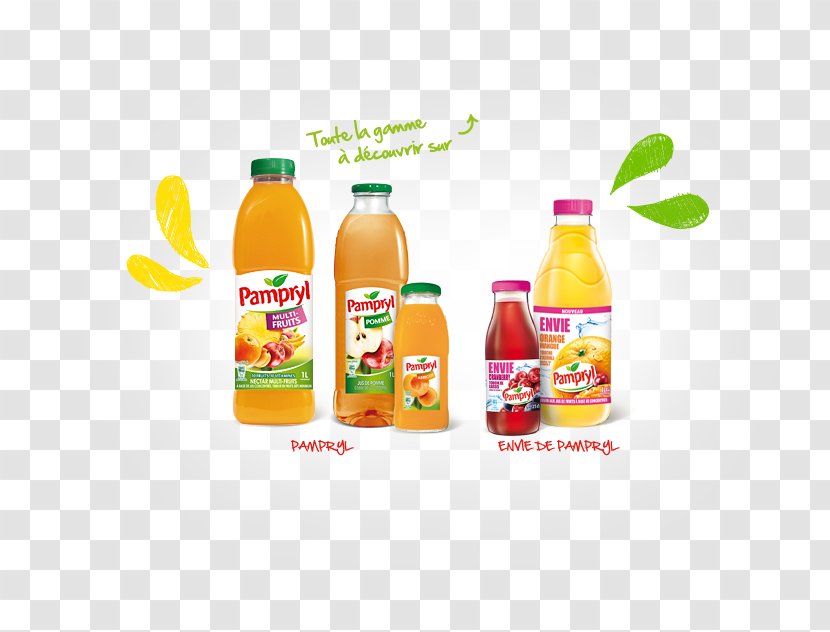 Orange Drink Bottle Fruit Flavor Transparent PNG
