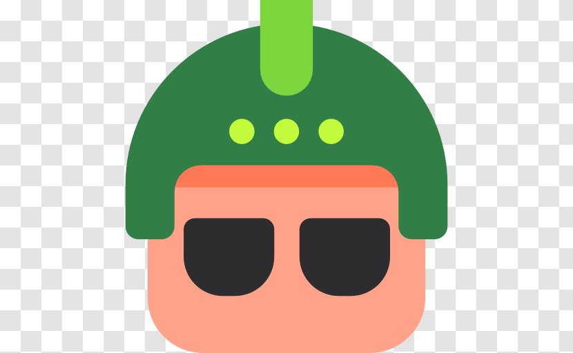 Clip Art - Computer - A Green Helmet Transparent PNG