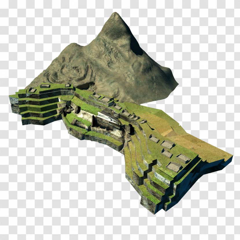 Machu Picchu Aguas Calientes, Peru 3D Modeling - Camouflage - Pic Transparent PNG