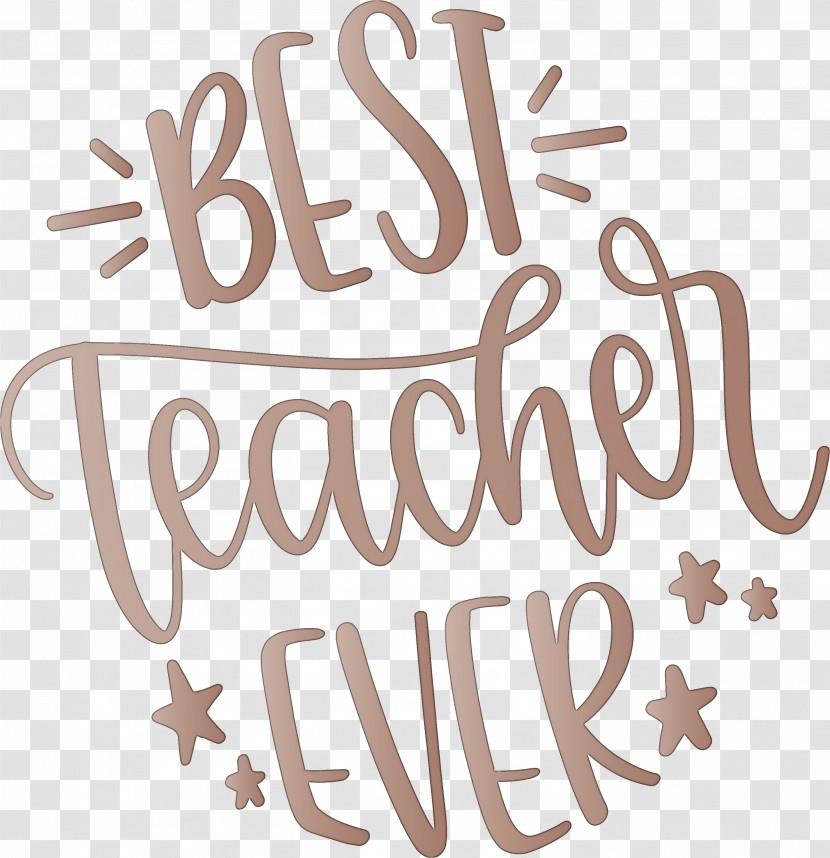 Teachers Day Best Teacher Transparent PNG