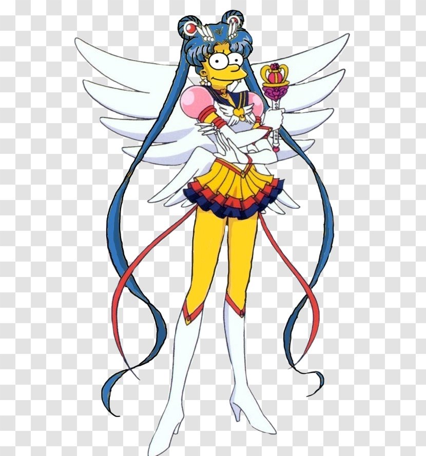 Sailor Moon Chibiusa Jupiter Pluto Mercury - Watercolor - Marge Transparent PNG