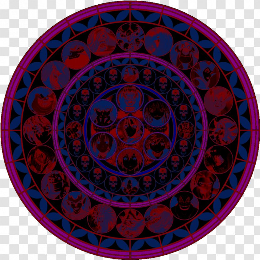 Kingdom Hearts Birth By Sleep Riku Sora Artist - Purple Mandala Transparent PNG