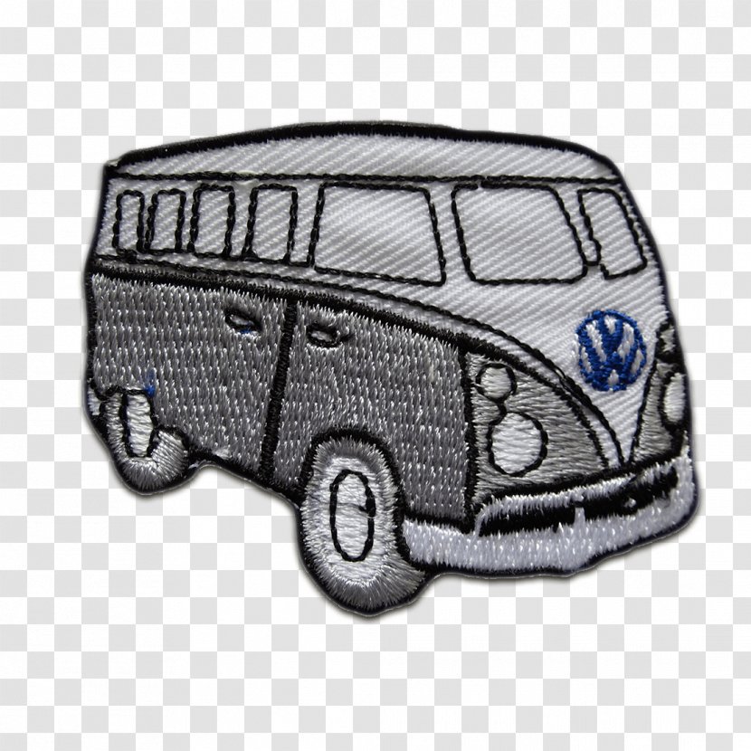 Volkswagen Car Embroidered Patch Iron-on Embroidery - Campervans Transparent PNG