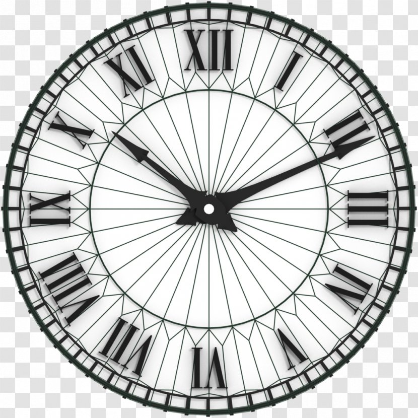 Clock Face Table Antique Wall Decal - Bicycle Part Transparent PNG