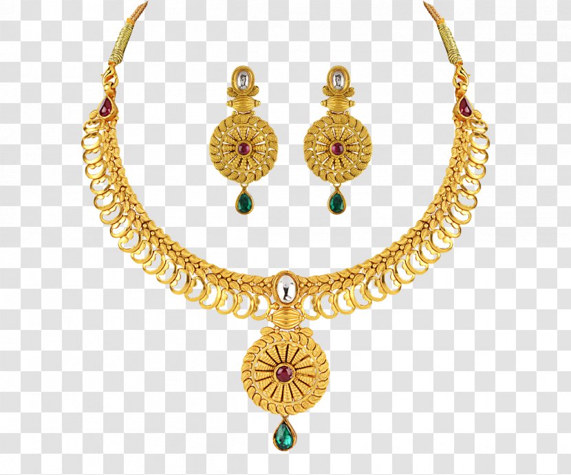Earring Jewellery Necklace Gold Jewelry Design - Charms Pendants - Jewelery Transparent PNG