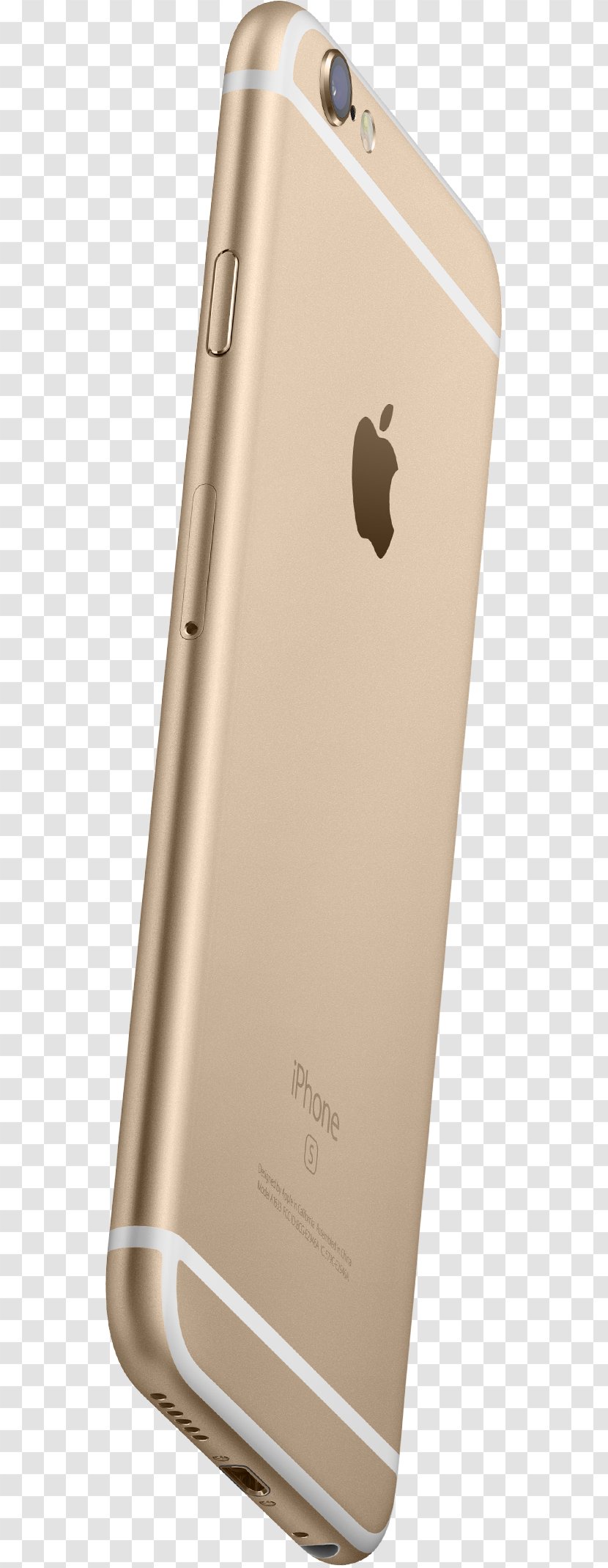 IPhone 6s Plus 5s Smartphone Apple IOS - Communication Device - Golden Six Phone Transparent PNG