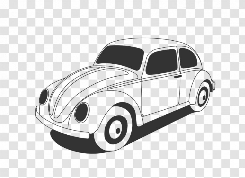 2018 Volkswagen Beetle Car New Tiguan - Vintage - Bee Graphics Transparent PNG