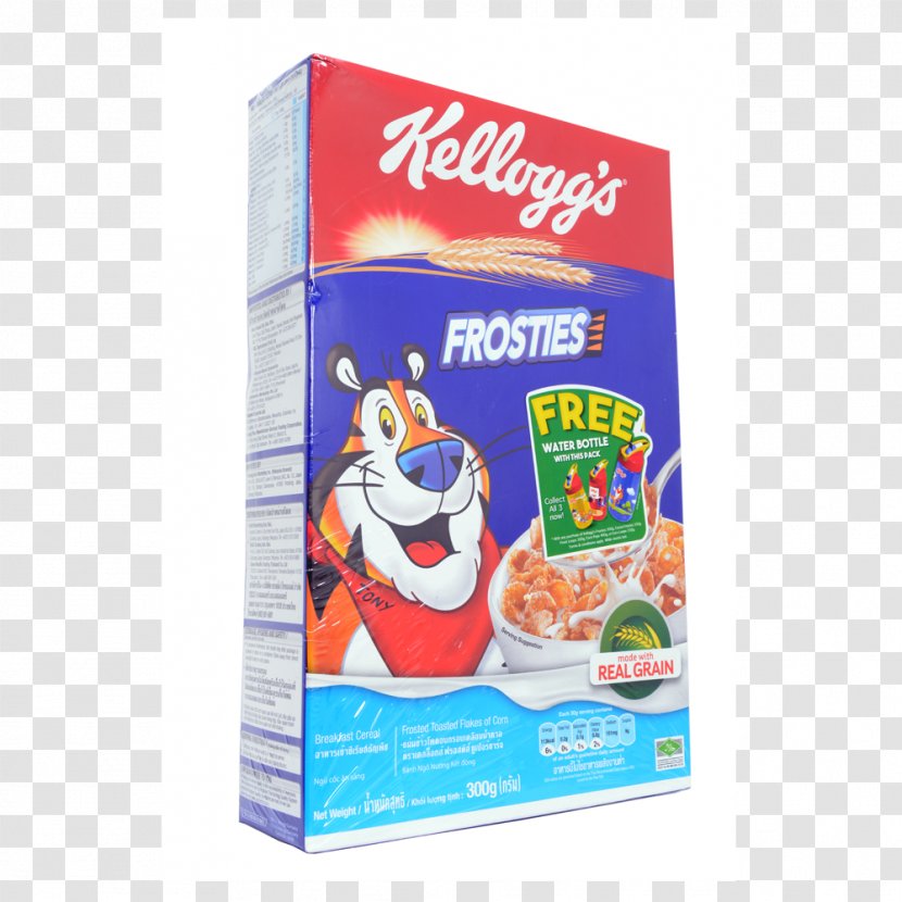 Breakfast Cereal Frosted Flakes Corn Kellogg's - Oatmeal Transparent PNG