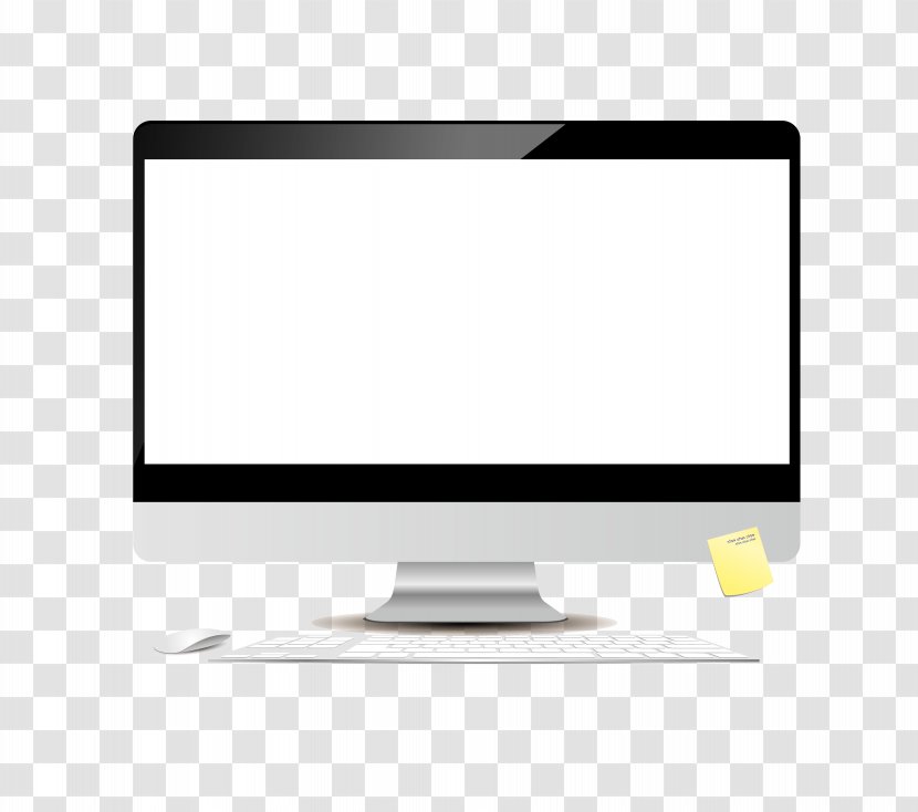 Computer Monitors Laptop Touchscreen - Tablet Computers - Vector Prototype Material Transparent PNG