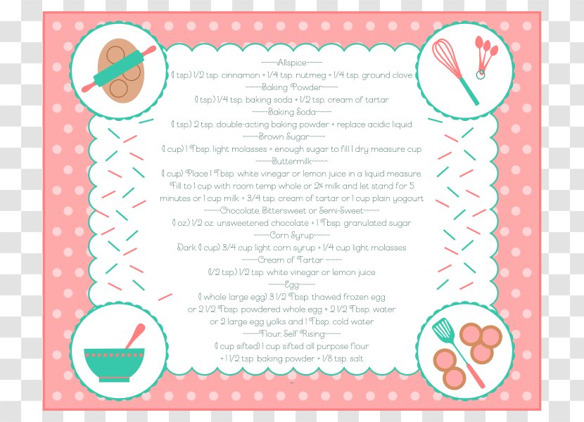 Baking Cooking Party Birthday Chef - Invite Transparent PNG