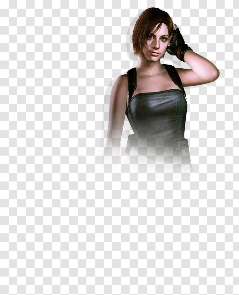 Cocktail Dress Satin Jill Valentine Shoulder - Silhouette Transparent PNG