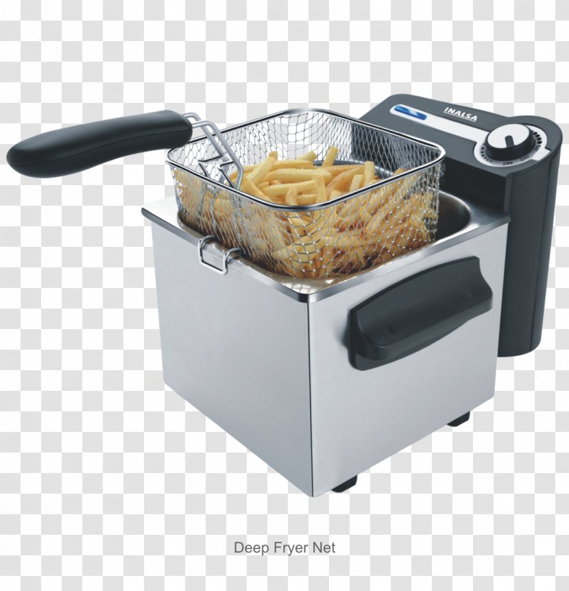 Deep Fryers Taurus Fryer Professional Home Appliance Stainless Steel Kitchen Transparent PNG