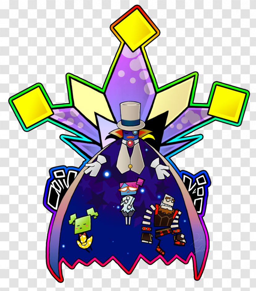 Super Paper Mario Mario: Sticker Star Bowser - Roleplaying Games - Ghost Shadow Transparent PNG
