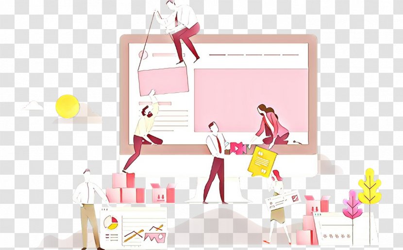 Pink Furniture Clip Art - Cartoon Transparent PNG