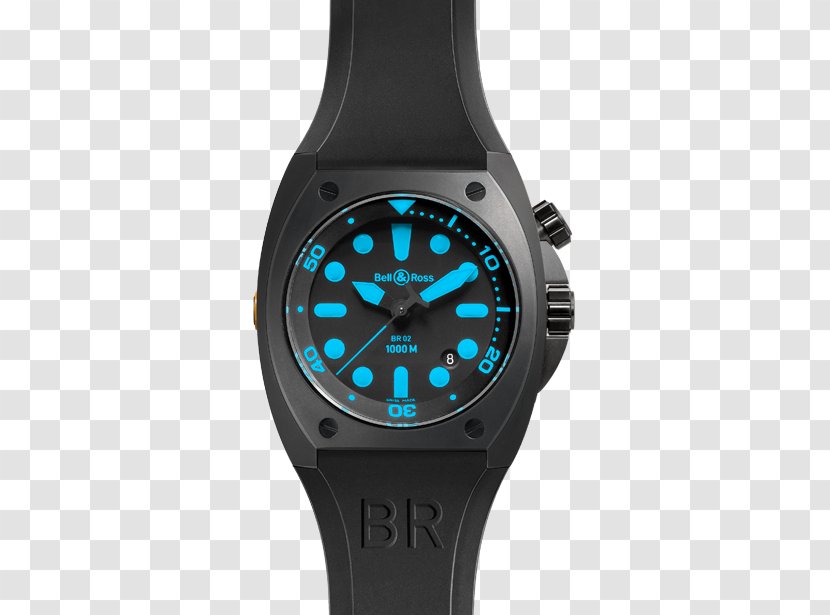 Automatic Watch Bell & Ross Replica Clock - Seiko Transparent PNG