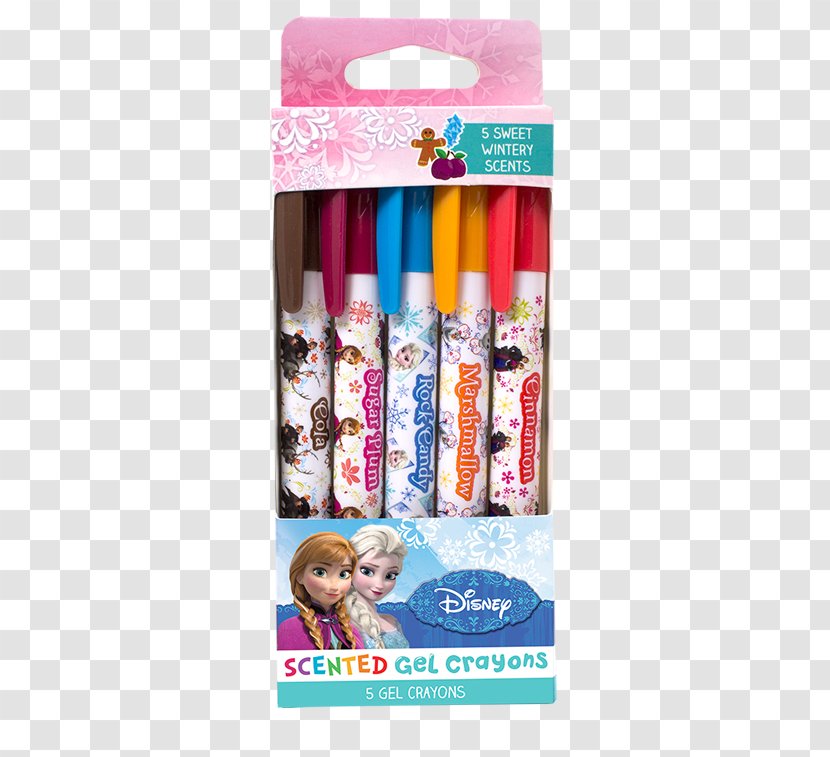 Smencils Gourmet Scented Pencils Scentco, Inc. Colored Smecils 5 Pack Disney Tsum - Silhouette - Frozen Transparent PNG