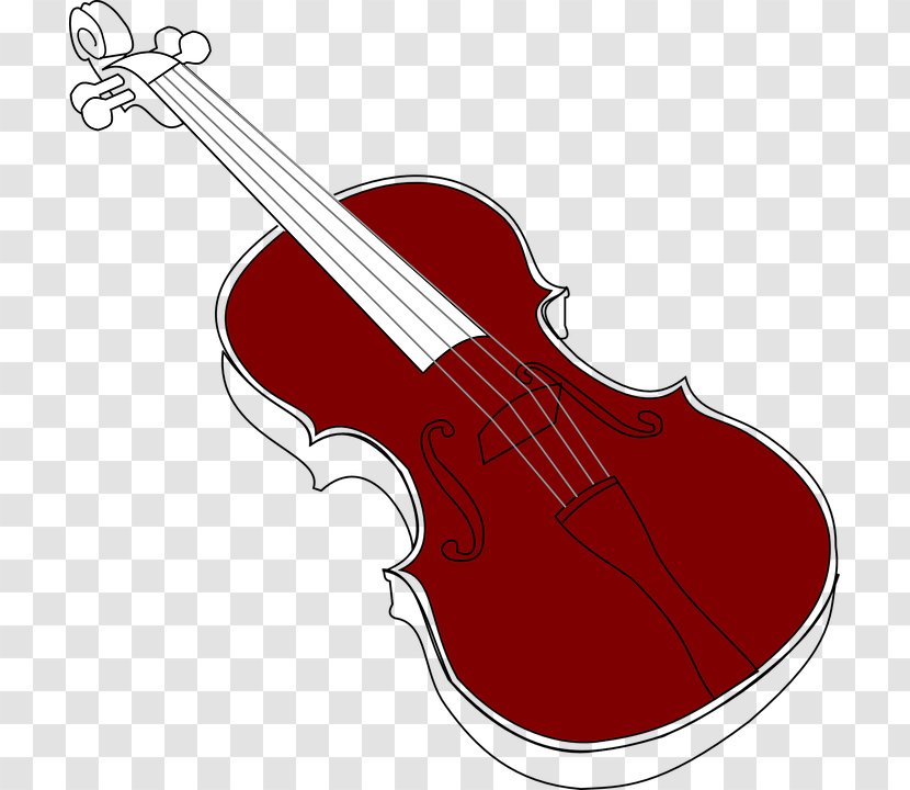Violin Fiddle Bow Clip Art - Flower Transparent PNG