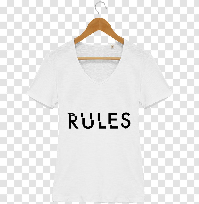 T-shirt Collar Woman Neckline Sleeve - Tshirt Transparent PNG