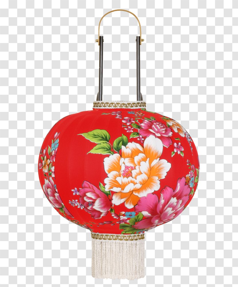 Taiwan Lantern Lighting Cut Flowers - Flower - Red Lanterns Plum Transparent PNG