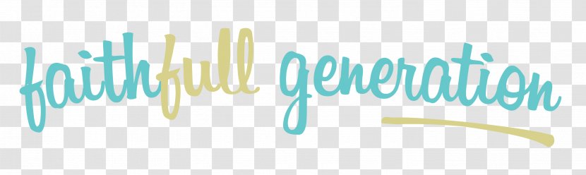 Intergenerationality Logo Parent Brand - Blue - Generation Changers Church Transparent PNG