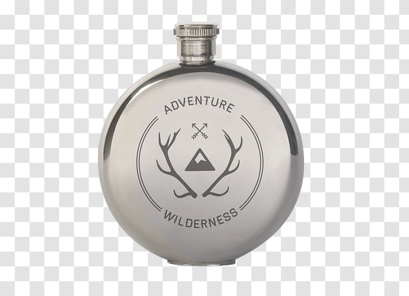 Hip Flask Canteen Glass Bottle Ounce - Gift Transparent PNG