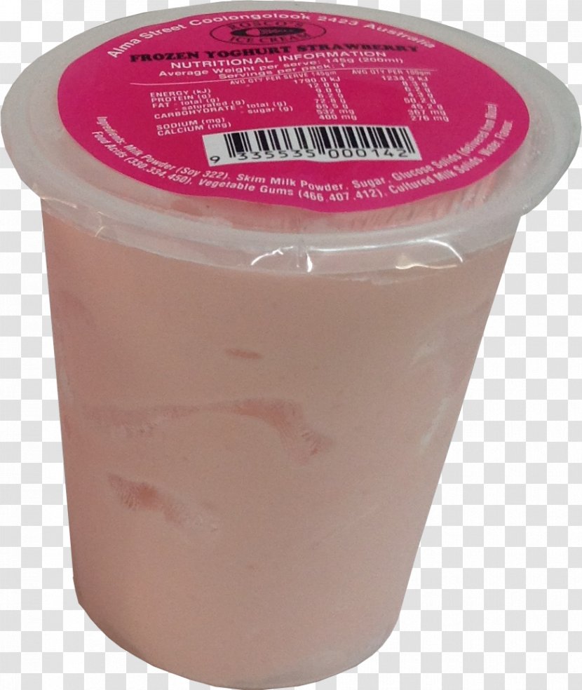Frozen Yogurt Crème Fraîche Ice Cream Yoghurt Flavor - Ingredient Transparent PNG