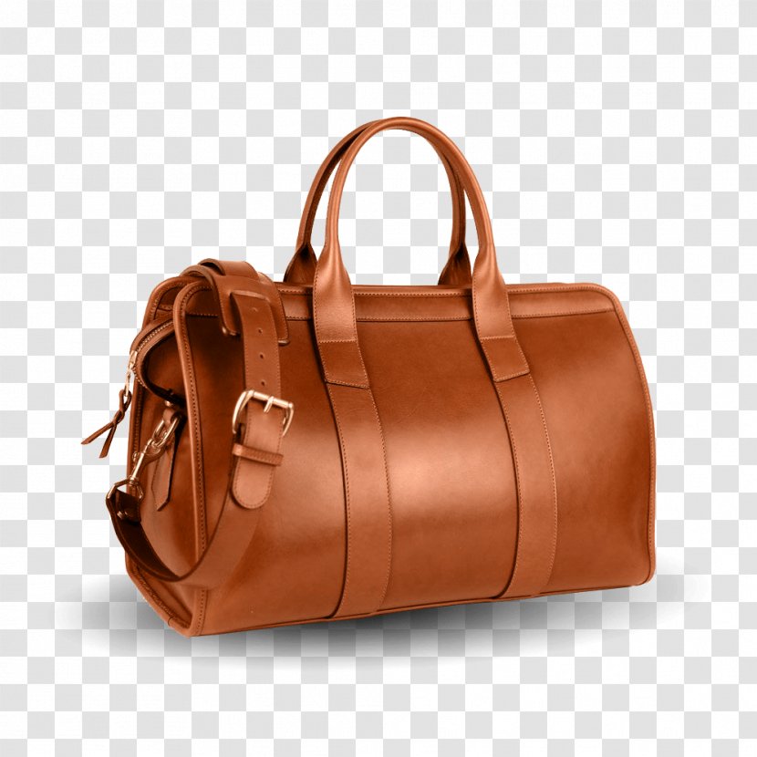 Handbag Leather Baggage Duffel - Bag Transparent PNG