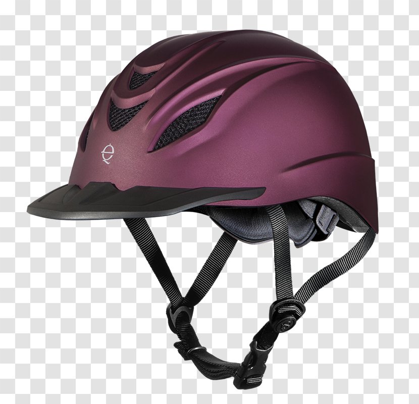 Equestrian Helmets Horse SmartPak - Purple - Helmet Transparent PNG