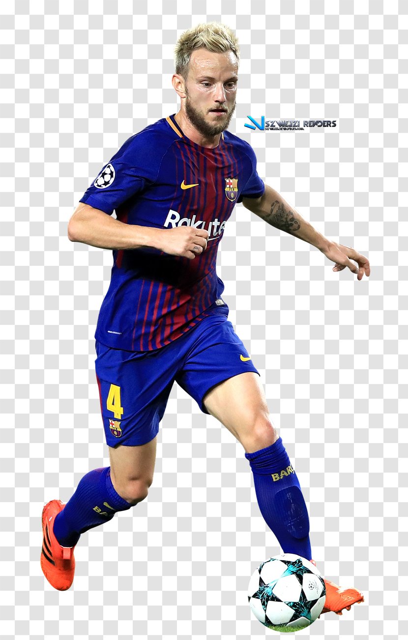 Ivan Rakitić FC Barcelona Schalke 04 2018 Copa Del Rey Final Football - Tournament - Iniesta Transparent PNG