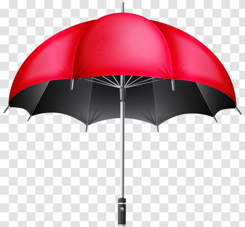 Umbrella Cartoon - Umbrellas Parasols - Shade Red Transparent PNG