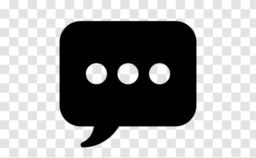 Chat Room - Text Messaging - Black Transparent PNG