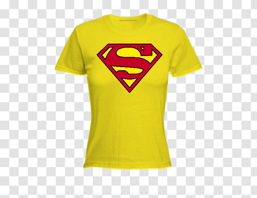 Superman Logo Clark Kent Batman Comics - Yellow - T-shirt Transparent PNG