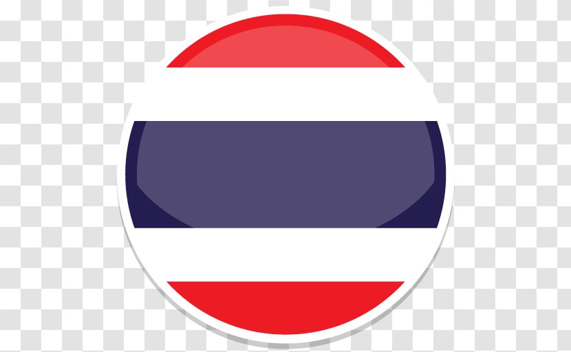 Thailand Icon Design Download - Flag Of - Round Transparent PNG