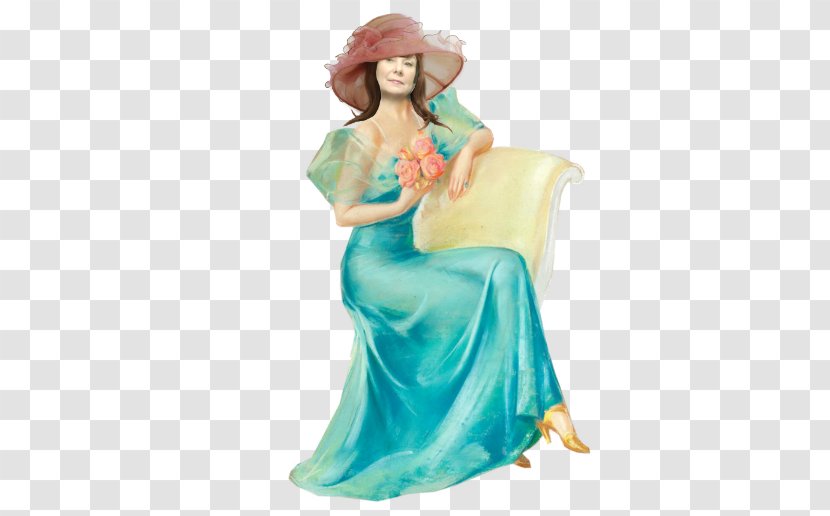 Figurine Turquoise - Svetlana Loboda Transparent PNG