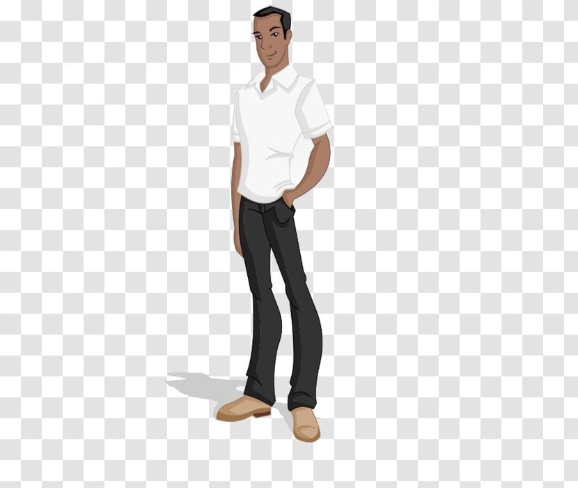 Drawing Animation Photography Illustration - Cartoon - Handsome Suit Transparent PNG
