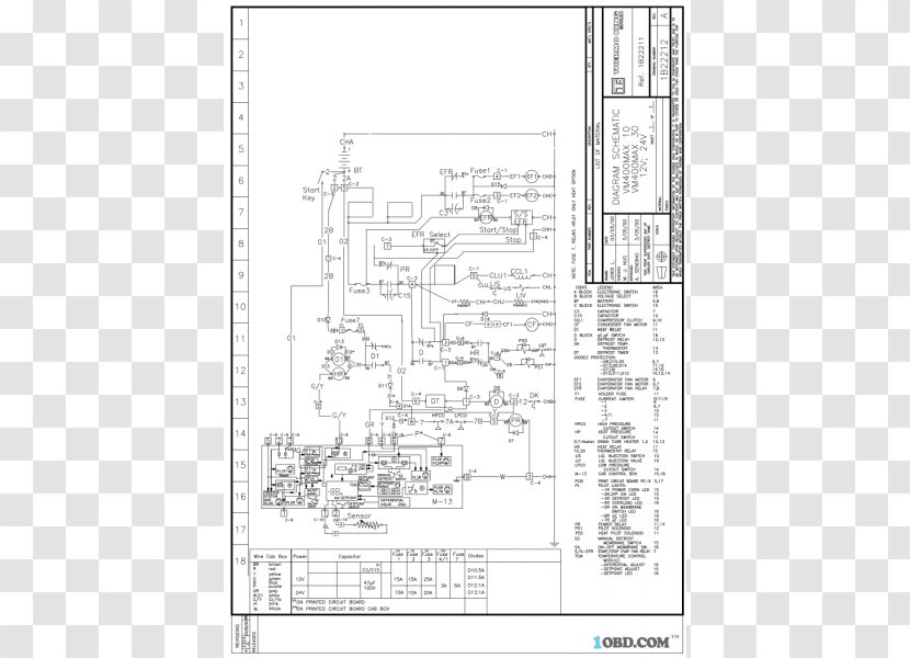 Floor Plan Wiring Diagram Electrical Wires & Cable Schematic - Engineering - Thermo King Transparent PNG