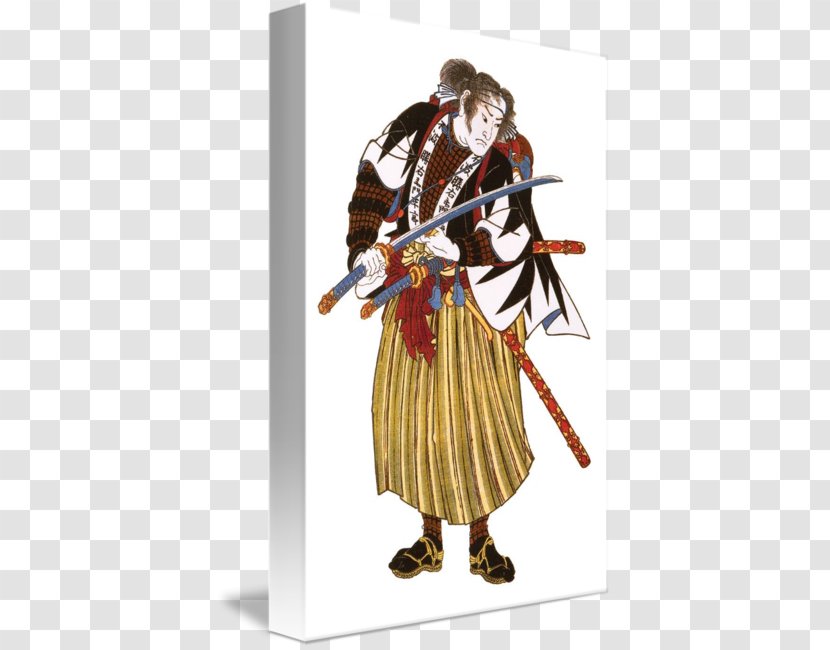 Japanese Art Samurai Forty-seven Rōnin Painting - Japan Transparent PNG