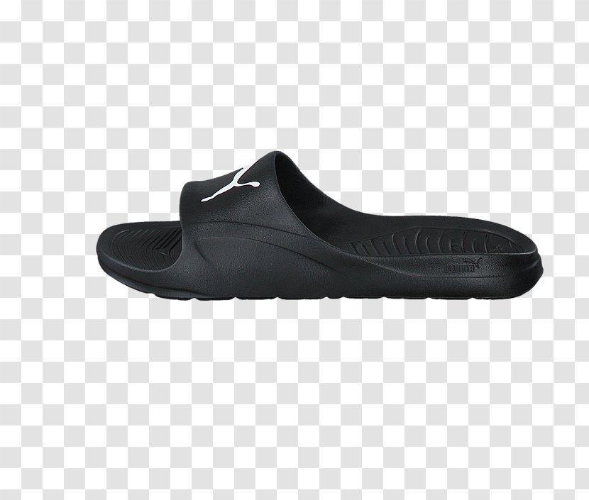 Slipper Sandal Slide Flip-flops Shoe - Cross Training - Puma Black Transparent PNG