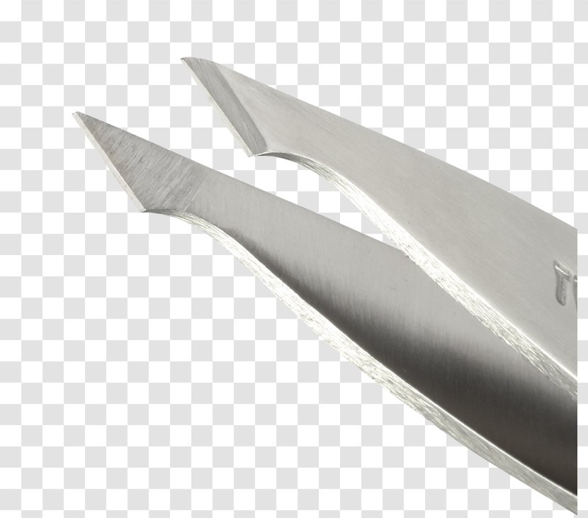 Tweezers TWEEZERMAN POINT TWEEZER Stainless Steel Utility Knives - FujiYama Transparent PNG