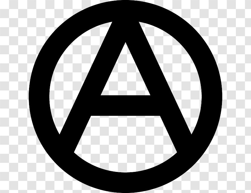 Black Circle - Individualist Anarchism - Sign Emblem Transparent PNG