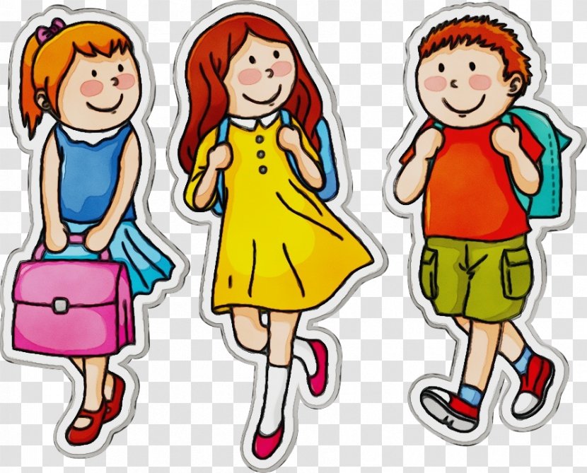 Cartoon People Social Group Clip Art Child - Sharing - Playing With Kids Transparent PNG
