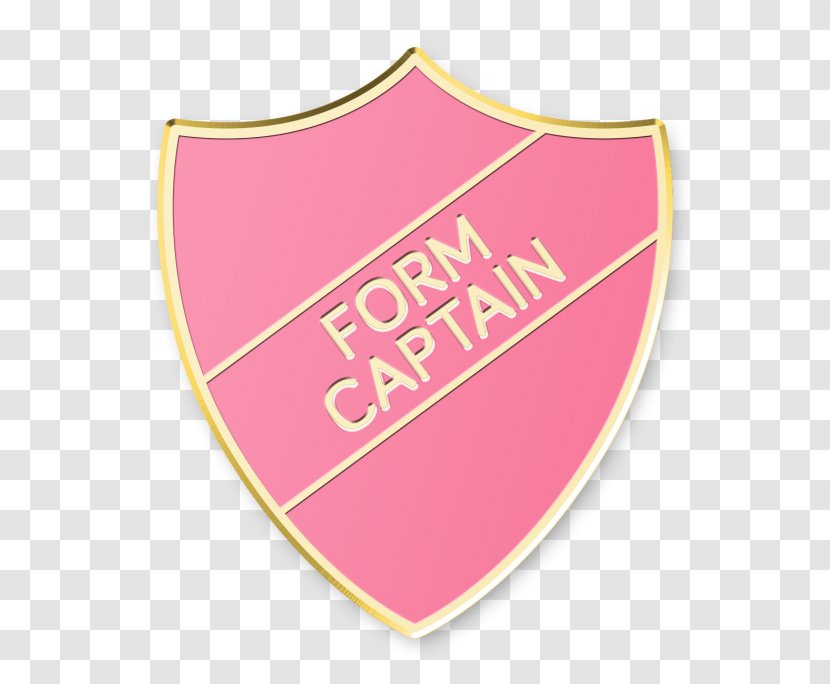 Logo Font Pink M Product Badge - Label - Shield Transparent PNG