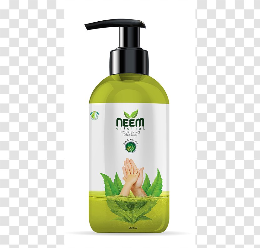 Aloe Vera Lotion Food Hand Washing Neem Tree - Bag Transparent PNG