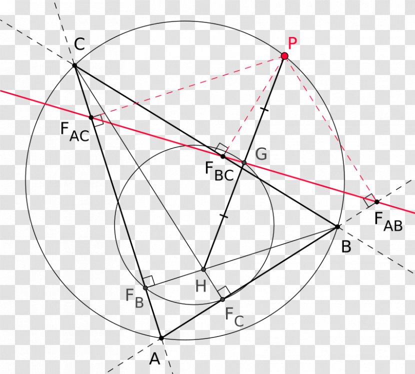 Drawing Circle Point Angle - Triangle Transparent PNG