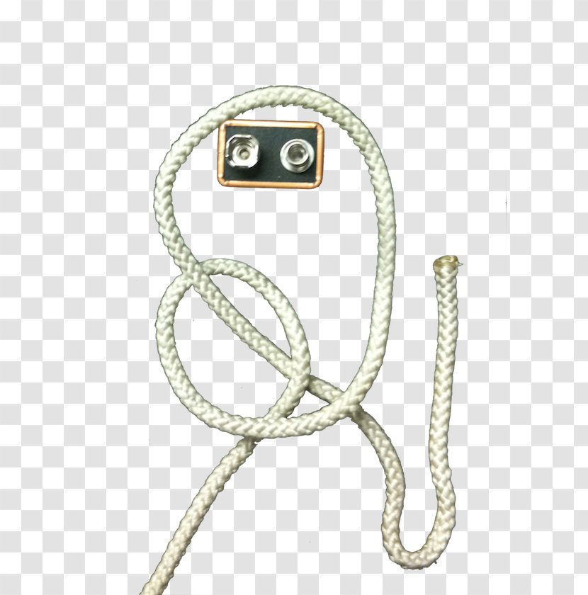 Bowline Knot Rope Chain Necktie Transparent PNG