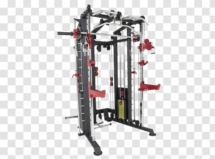 Power Rack Smith Machine Fitness Centre Exercise Equipment Elliptical Trainers - Model Transparent PNG