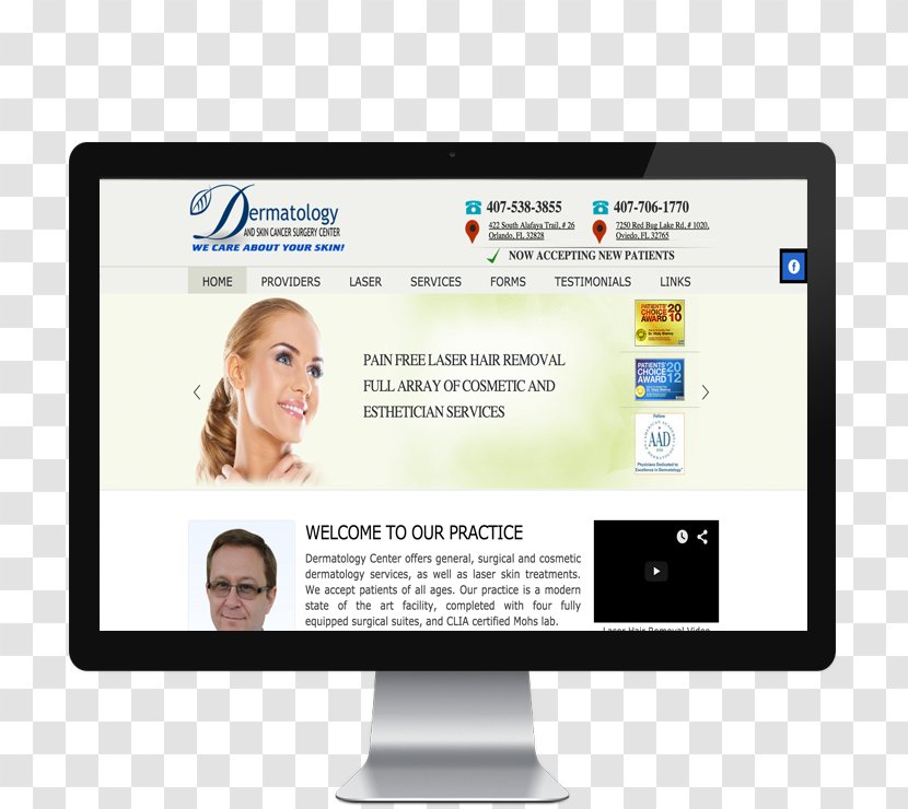 Online Advertising Barrister Creative Director - Orlando Dermatology Center Transparent PNG