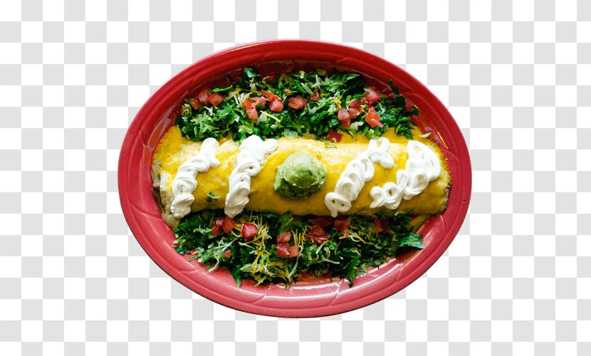Mexican Cuisine Chimichanga Vegetarian Enchilada Breakfast - Food Transparent PNG